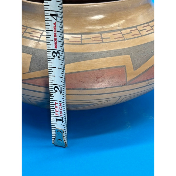 Emeterio Ortiz R, Signed Pottery Mata Ortiz, Black Scarab Beetle Design interior - Picture 5 of 15